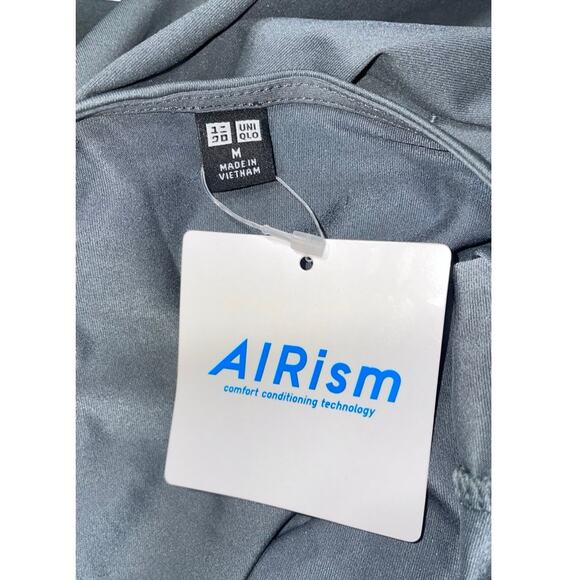 NEW Uniqlo AIRism Ultra Stretch Sleeveless Mini Dress in Gray Size: M - Picture 6 of 6